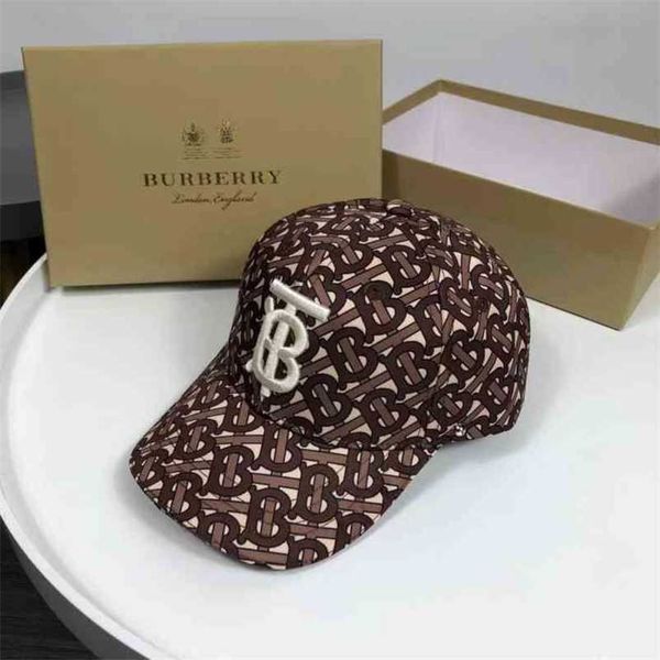 

designer ball cap burbberies chao brand summer hat men's and women's korean baseball cap sunscreen hat summer youth cap, Blue;gray