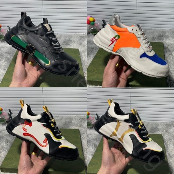 

r sneakers casual shoes sneaker runner trainers platform shoes multicolor men daddy luxurys chaussures size 38-45, Black
