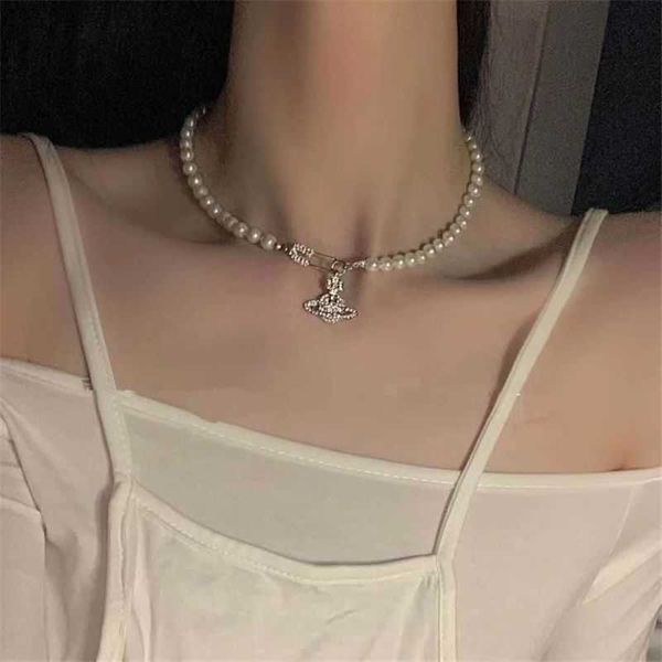 

designer viviai pearl necklace the empress saturn west15ul, Silver