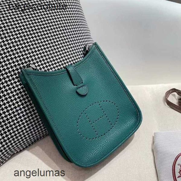 

hollow 2023 shoulder crossbody totes hermee tote women's bucket single bag oblique head evelyns fashion handbags 19cm bags nfbe