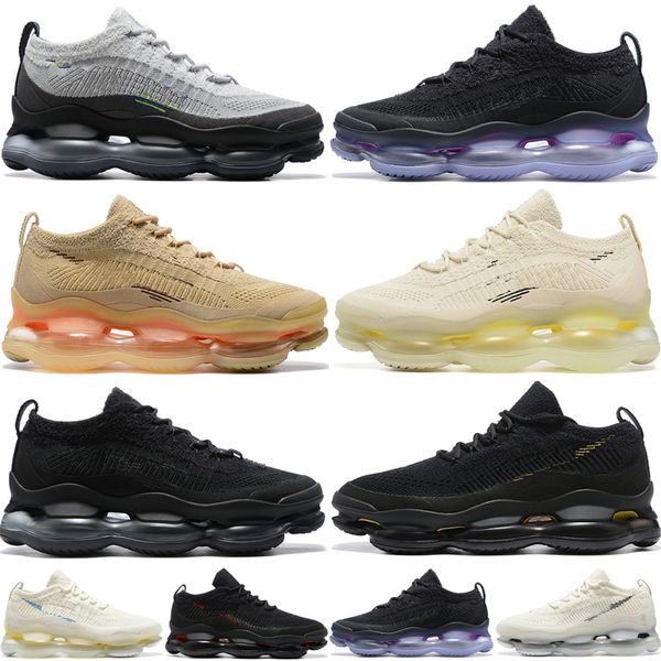 

2023 designer scorpion running shoes knit women mesh triple black phantom wolf grey light cream lemon sports cushion sports sneakers mens tr