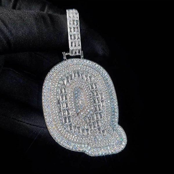 

men women new trendy necklace jewelry gold silver colors baguettes cz custom name letter pendant jewelry with 3mm 24inch rope chain