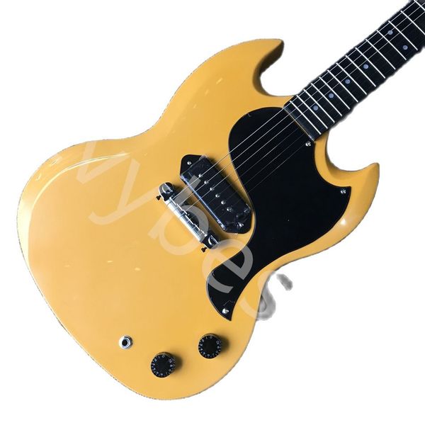 

lvyrelic electric guitar ebony fingerboard p90 pickups electric guitar