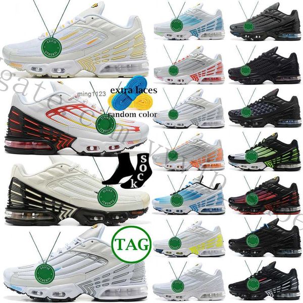 

2023 men maxs tn plus 3 casual shoes tuned mesh bred white black navy laser hyper sports sh og designer shoes