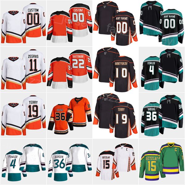 

2023 reverse retro hockey 11 trevor zegras jerseys 19 troy terry 4 cam fowler 15 ryan getzlaf 12 sonny milano john gibson kevin shattenkirk, Black;red