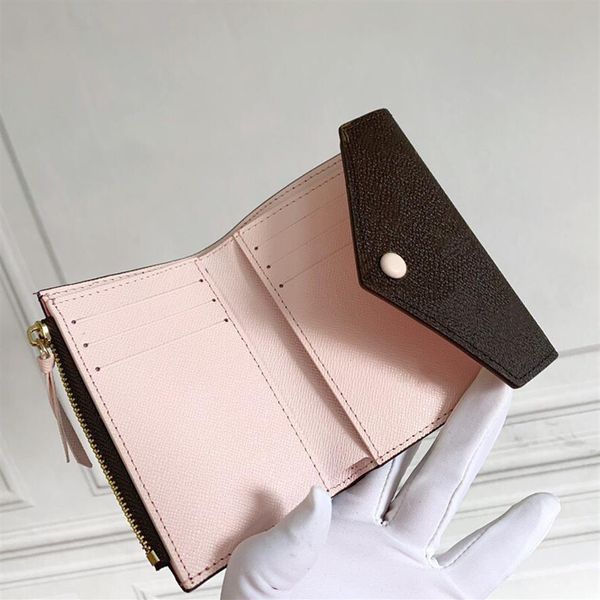 

victorine short 3 folded women classic wallets colorful round button lady spacious card holder283g, Red;black