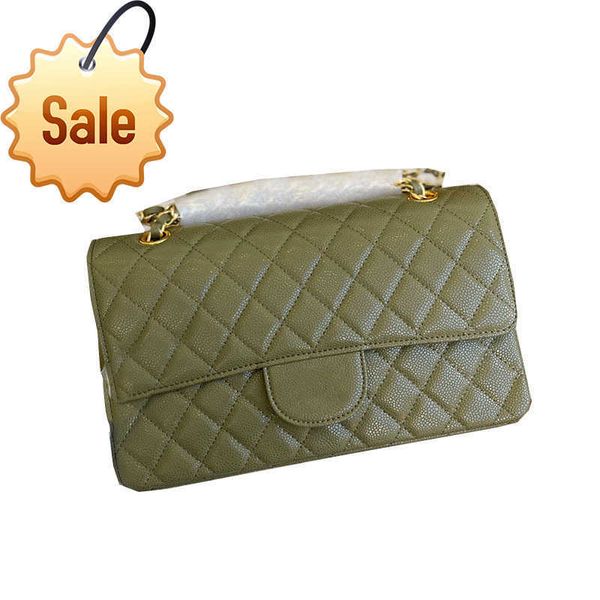 

luxury designers shoulder bags texture leather golden diamond envelope bag ladies 25 cm caviar clamshell crossbody bag factory direct sales
