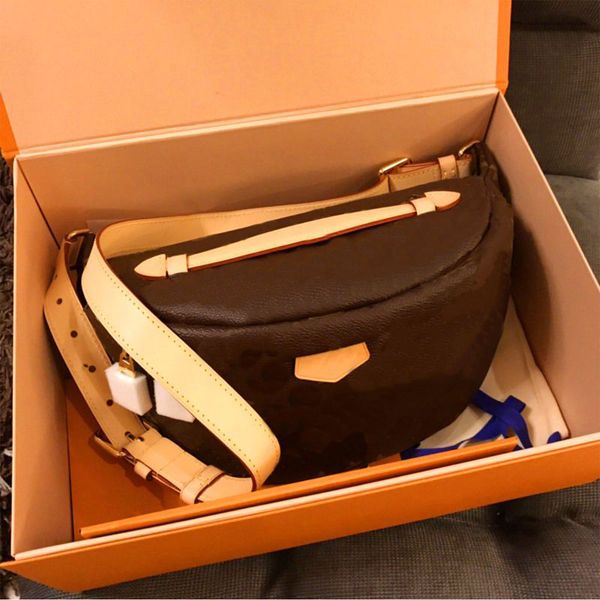 

women designer bags fanny pack mens bumbag fashion shoulder bag soft genuine leather crossbody waist bag wallets embossing flowers luxury gi