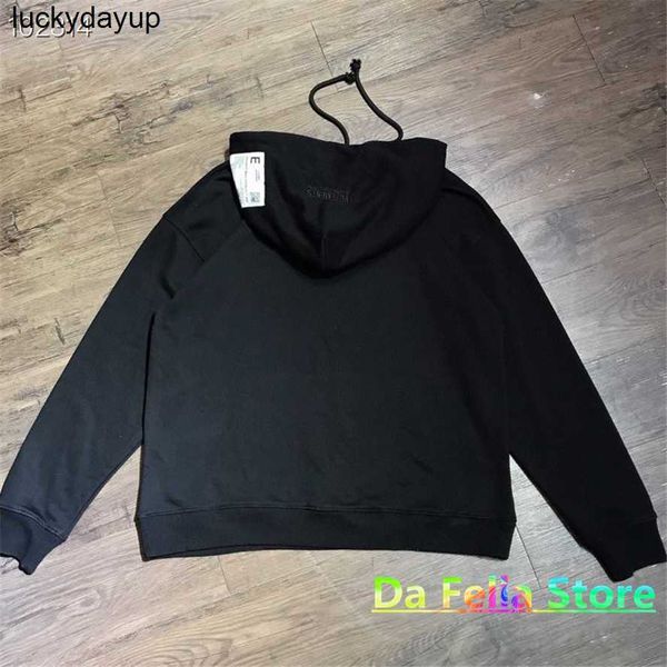 

men's hoodies sweatshirts designer vtm hoodies men women embroidery fashion streetwear hoodie black