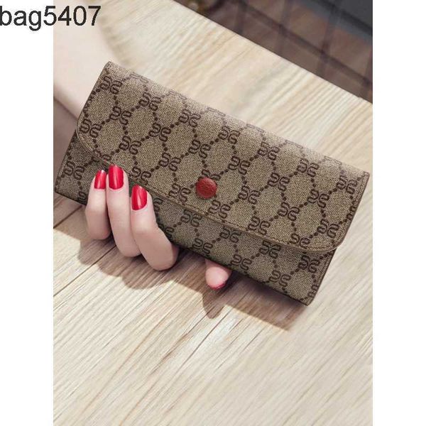 

luxury design bag ladies purseshop wholesale and retail fashion long ultra-thin wallet women's atmosphere new high-capacity hand enlarg