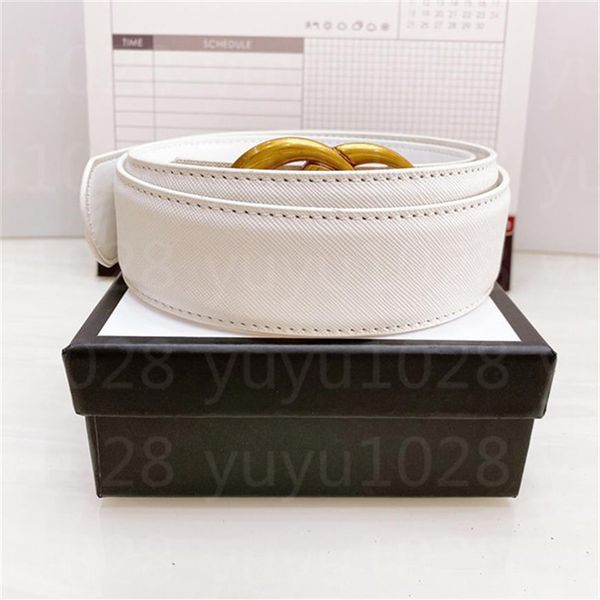 

20 color width 3 8cm 2021 belts fashion big buckle genuine leather belt designer men women mens g waistband 100-125c242x, Black;brown