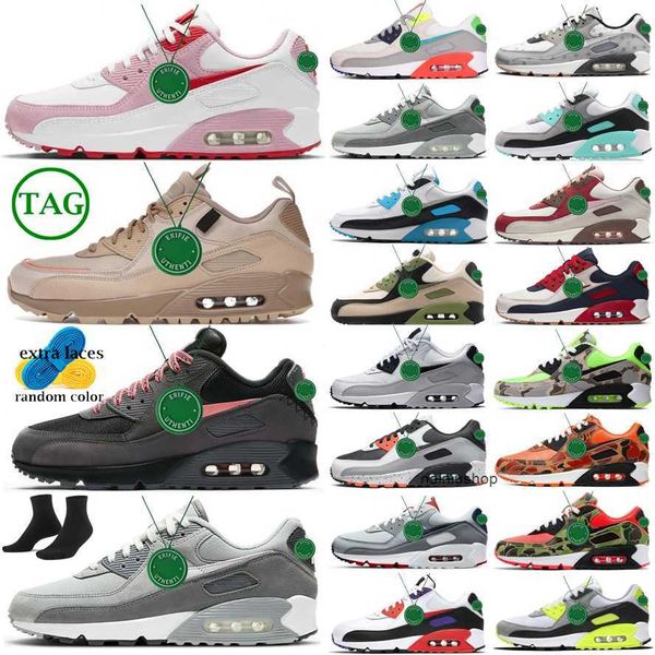 

2023 90 running shoes men women og sports 90s bred lucha libre barely rose peace valentines day surplus black trail team gold airmaxs cushio
