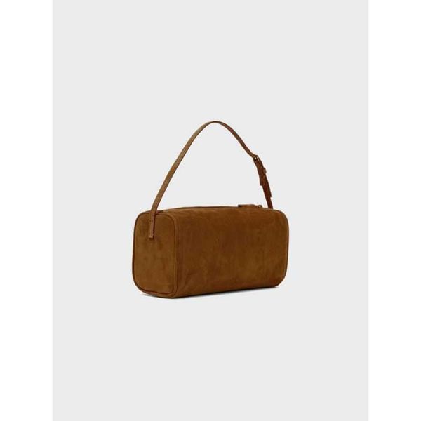 

the row bag designer handbag 90s baguette mini suede small square pencil case