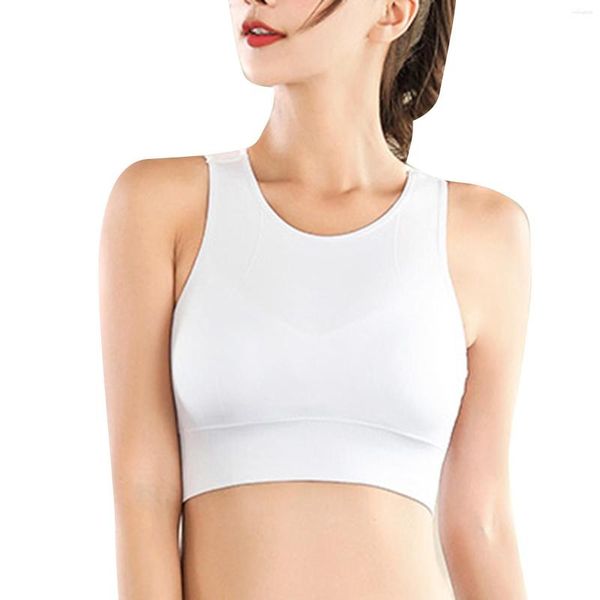 

women's shapers women sports bra mesh back yoga with removable cups high impact workout gym activewear womens fitted waist belt corset, Black;white