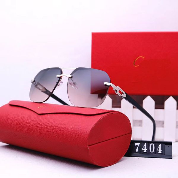 

designers sunglasses fashion polarized sunglass popular men women luxury metal retro design uv resistant sun glass casual versatile eyeglass, White;black