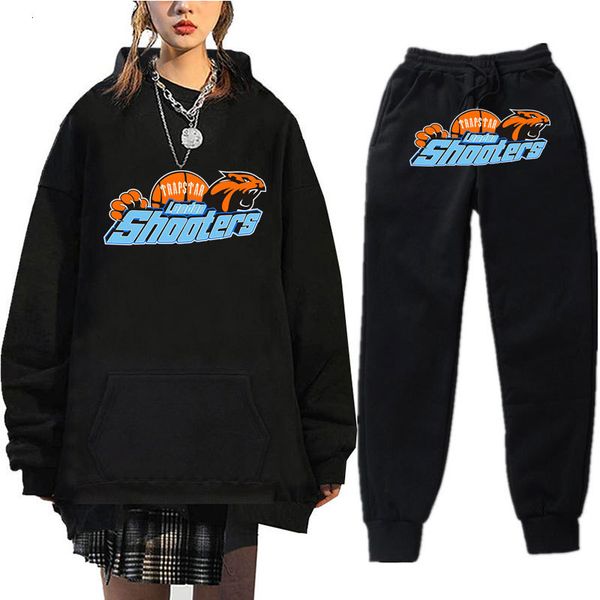 

men's hoodies sweatshirts trapstar men women sweatshirt set print letter harajuku hip hop casual clothes streetwear cotton hoody pullov, Black