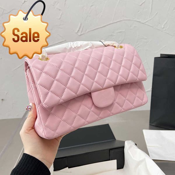 

women's brand designers shoulder bags 2023 classic texture gold hardware lock crossbody bag fashion colors bag factory direct sales