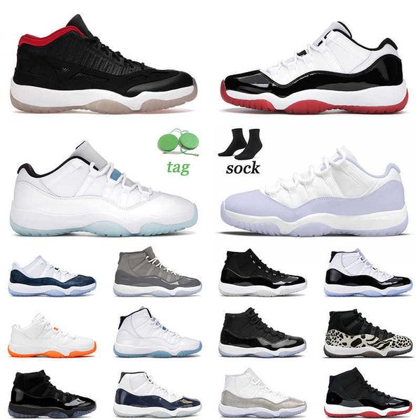 

basketball shoes sneakers trainers concord bred legend blue cap gown space jam citrus 11 11s low xi mens women jumpman 36-47