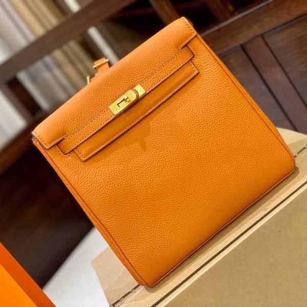 

women new 23.23cm handbag clutch bags 2023 size fashion designer bag shoulder france cow leather backpack kellies both handbags orep o462 o4