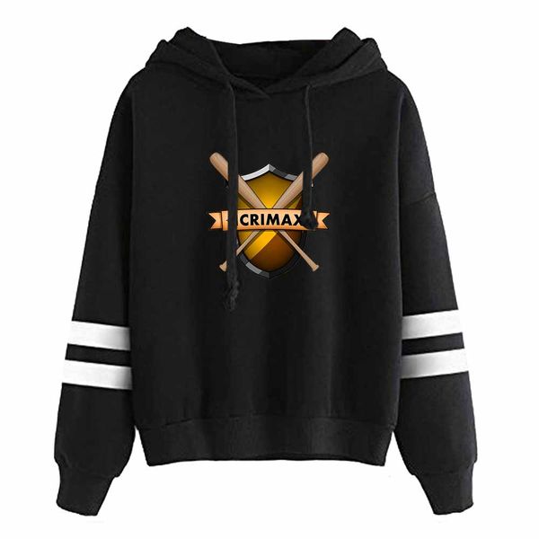 

icrimax merch hoodie sweatshirt pullover long sleeves, Black