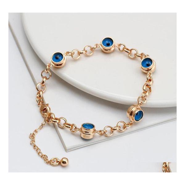 

anklets fashion jewelry evil eye anklet beaded blue bracelet anklets drop delivery dhh6e, Red;blue