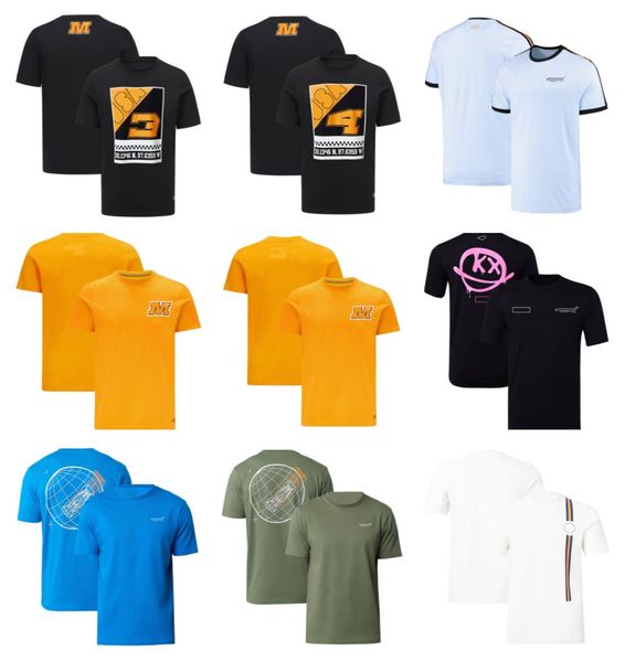 

f1 team suit 2022 new short sleeve driver t-shirt men's racing sports top