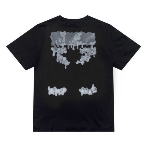 

luxury t fashion men's shirt brand offs couple t-shirt designer men women cotton sweatshirt black white tees arrow badge classic t-shi, White;black