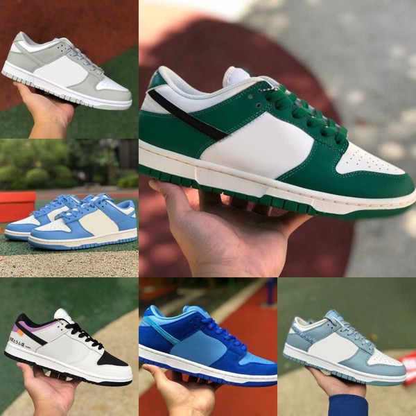 

2023 dunkes men women running shoes sb white black grey fog why so sad fruity malachite green argon la dodgers paisley pack orange reverse u