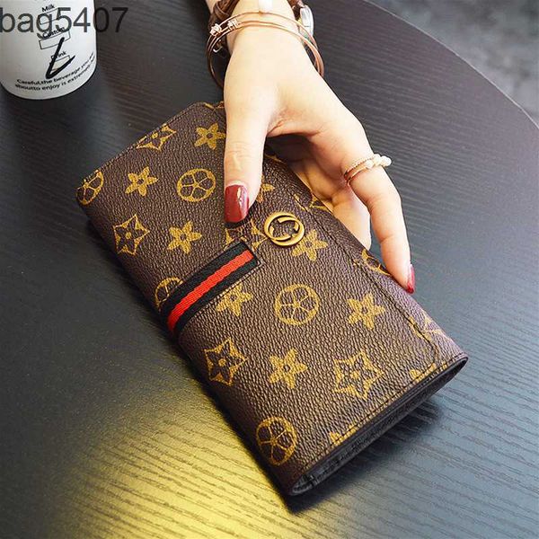 

luxury design bag ladies purseshop wholesale and retail new leather wallet women's long large capacity cow phone wallet hand fashion