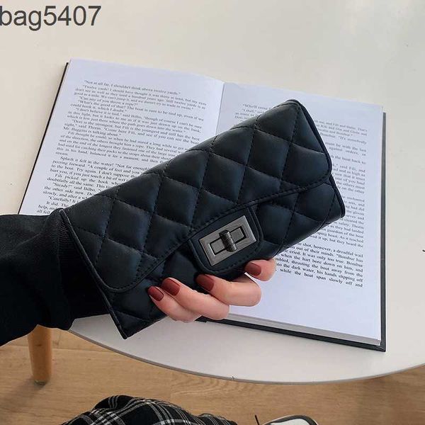 

luxury design bag ladies purseshop wholesale and retail 2023 new fashion trend women's long purse texture hand certificate card