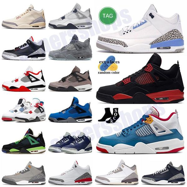 

3s 4s basketballs shoes og jumpman retos wholesale designer midnight navy grey canvas red thunder sail canvs taupe haze what the black cat s