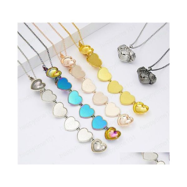 

pendant necklaces chimes heart lockets mexico angel wings aromatherapy hood necklaces ball pendant p o love box diy women gifts drop dhwrb, Silver