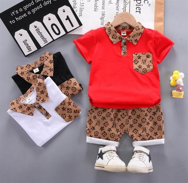 

baby boy girl clothes set summer camouflage bag sport tshirt shorts 2pcssets infant outfit kids toddler tracksuits233t6214940, White