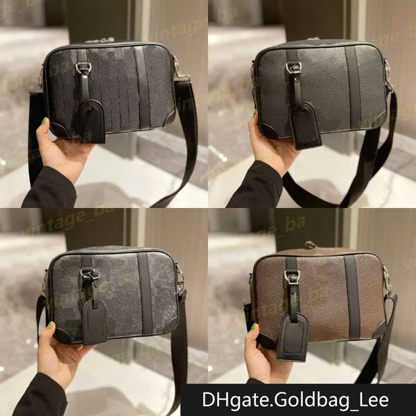 

bags cross body luxury men sirius messenger bag embossed damier infini onyx phone camera trunk wallet district pm flap designer postman mini