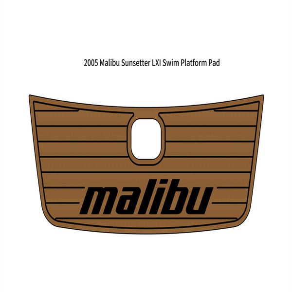 

2005 malibu sunsetter lxi swim platform pad boat eva foamteak deck floor mat