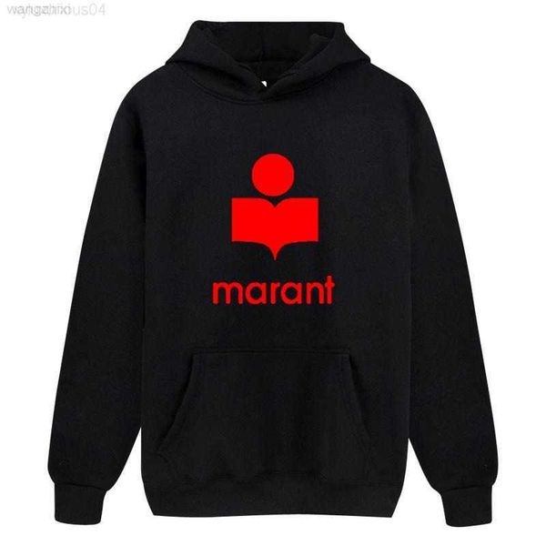 

hoodies red marant hooded fall winter clothes men/women sweatwear china simple things leisure sportwear, Black