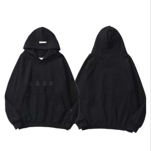 

fashion luxury men's sweatshirts tracksuits essentials letter hoodies men women sportswear hooded pant coat sweater casual pullover co, Black