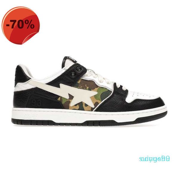 

low shoesdesigner -casual shoes sneakers white green red black yellow sk8 men women bapestas sta low