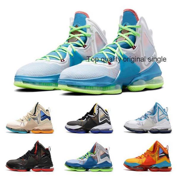 

lebrons 19 tune squad men basketball shoes 19s bred hardwood classic blue sneakers outdoors sports trainers size 7-12