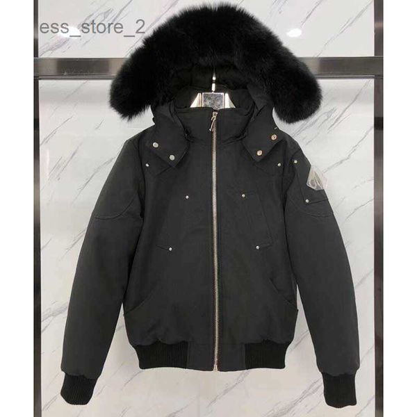 

canada men's down parkas moose ship fast winter coats outdoor warm man coate outwear jackets knuckles doudoune 2 rfhj goose lw0q, Black