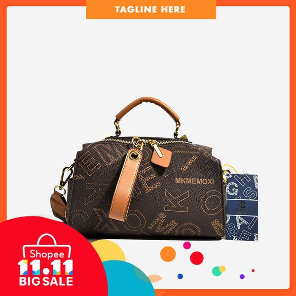 

80%off luxury design bags boston bag women 2022 new high fashion letter handbag versatile one shoulder crossbody