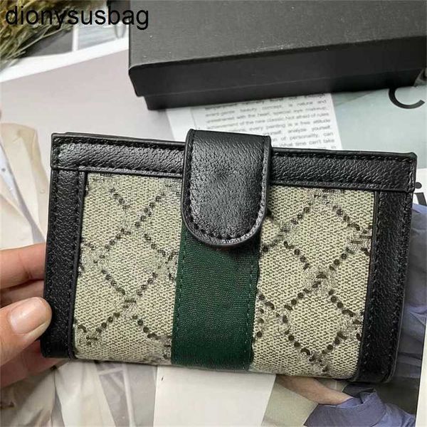 

g short wallet ticket holder multi card slot large capacity notes old pocket change bag hand fashion, Red;black