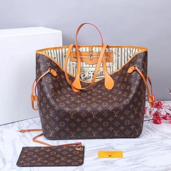 

luxurys designer louis vuitton bag shopping bag 2pcs set women lv bags handbag shoulder classic fashion lady clutch lvs guccy tote bag femal, Red;black