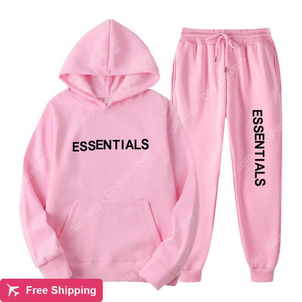 

tracksuits set 2 men's hoodies and sweatpants casual sportswear collection, Gray