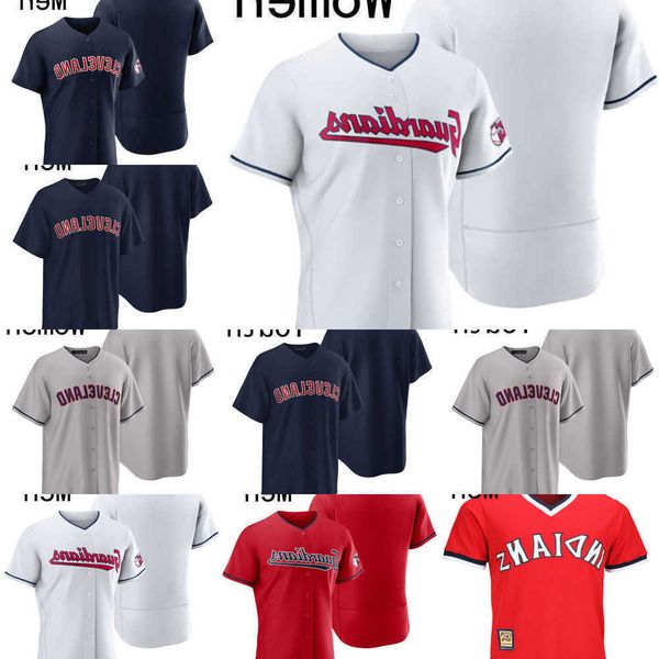 

baseball jersey men cleveland 17 austin hedges 35 oscar mercado 22 josh naylor 28 ernie clement 9 richie palacios 12 luke maile 57 shane bie, Blue;black