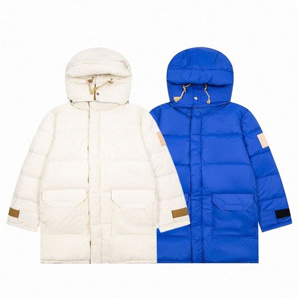 

designer mens puffer jackets down long jacket men loose woman outwear fashion clothing, Black