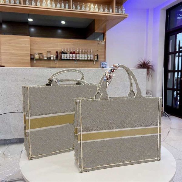 

wholesale handbag luxurys designers book shopping bag fashion woman canvas tote embroidery handbags oblique old flower shoulder