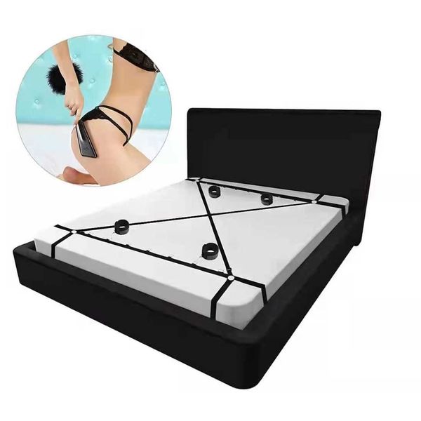 

toy massager sm s husband and wife bed binding strap plush handcuffs training set