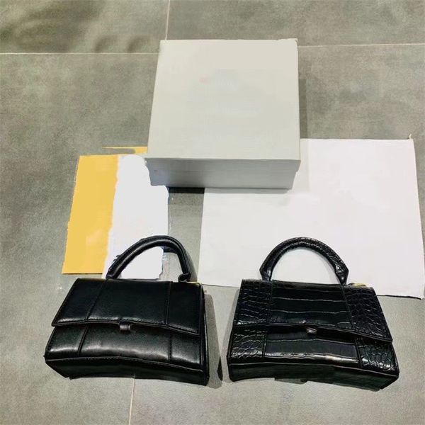 

hourglass luxurys handbag crocodile embossing designer bag for women hard leather stout durable sacoche color senior shoulder bags lady fash