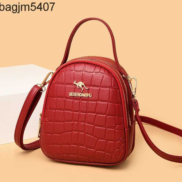 

hand bag 80% of the stores are wholesale and retail kangaroo new embossed small bag one shoulder crossbody women's korean fashion round